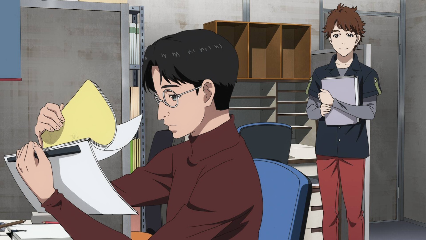 劇場版「SHIROBAKO」新規場面写真。