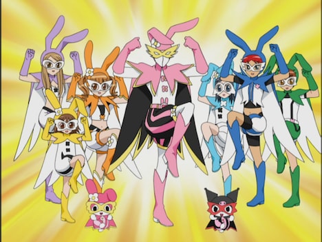 TVアニメ「おねがいマイメロディ～くるくるシャッフル！～」より。(c)1976,2005,2020 SANRIO CO., LTD. サンリオ／ウィーヴ・テレビ大阪・マイメロディ製作委員会