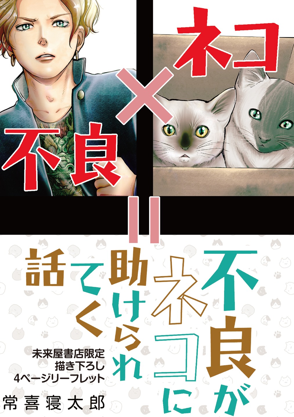 未来屋書店特典のリーフレット。