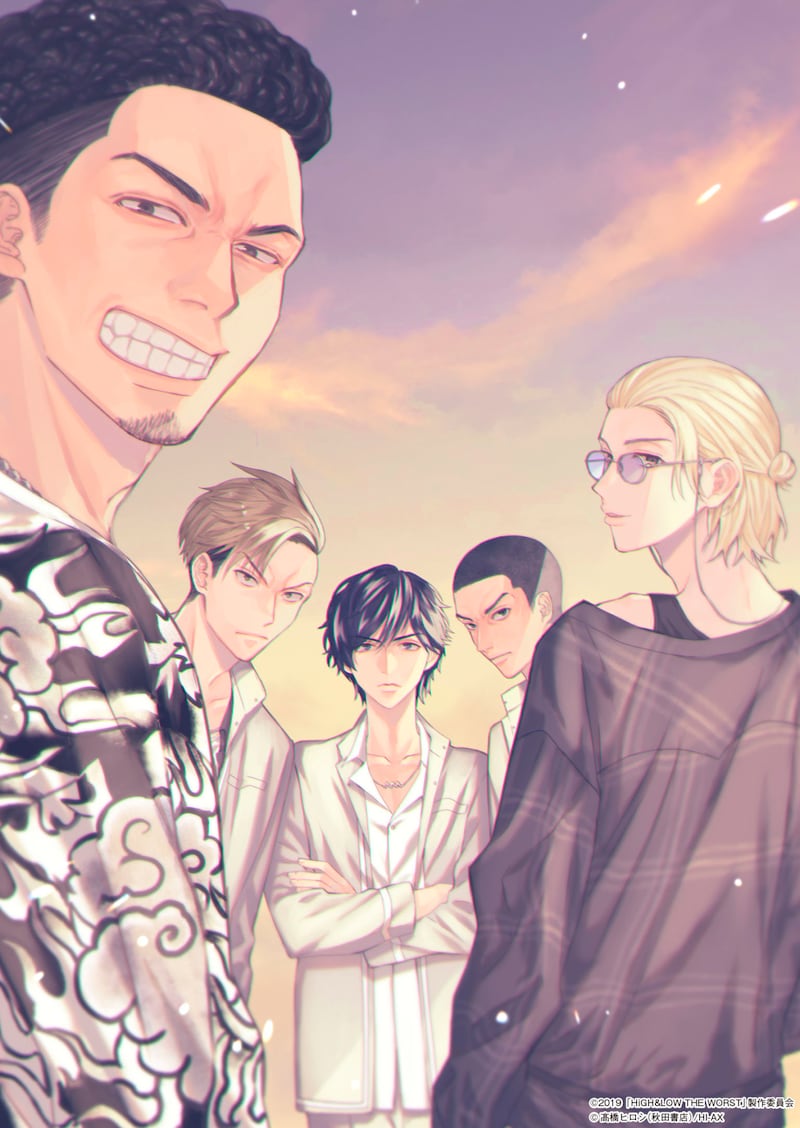 「HiGH&LOW THE WORST鳳仙学園日誌」カット