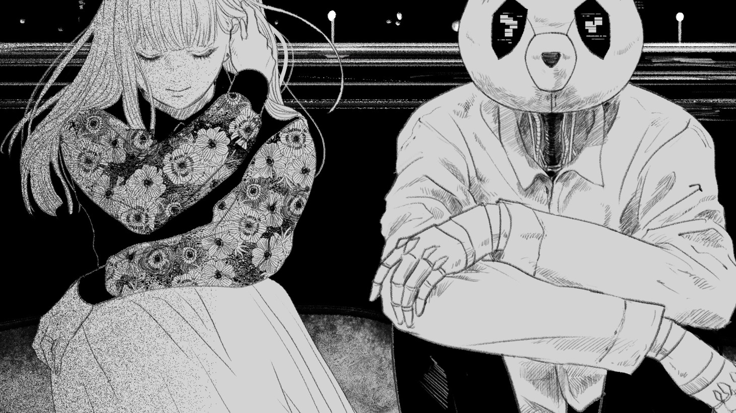 「Don't leave me alone」のミュージックビデオより。