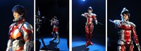 アニメ「ULTRAMAN」実写PV制作プロジェクトのメイキングスチール。