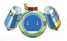 カイゾーの設定画（CV：小林裕介）。