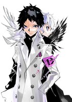 コミカライズ版「文豪ストレイドッグス BEAST」のカット。