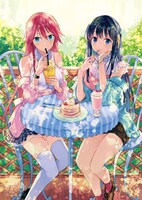 月刊ドラゴンエイジ4月号付録の「トリニティセブン アナスタシア聖伝」ポスター。