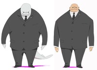 ジュリアーノ・フリップ（CV：多田野曜平）。左はイルカ獣人化した姿。