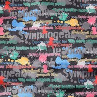 「立花 響 モデル ブルゾン」裏地の図柄。