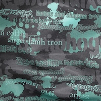 「暁 切歌 モデル リュック」内装の図柄。