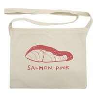 「サーモンピンクの舞菜 サコッシュ」