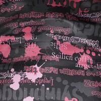 「月読 調 モデル リュック」内装の図柄。