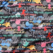 「月読 調 モデル ブルゾン」裏地の図柄。