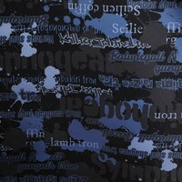 「風鳴 翼 モデル リュック」内装の図柄。