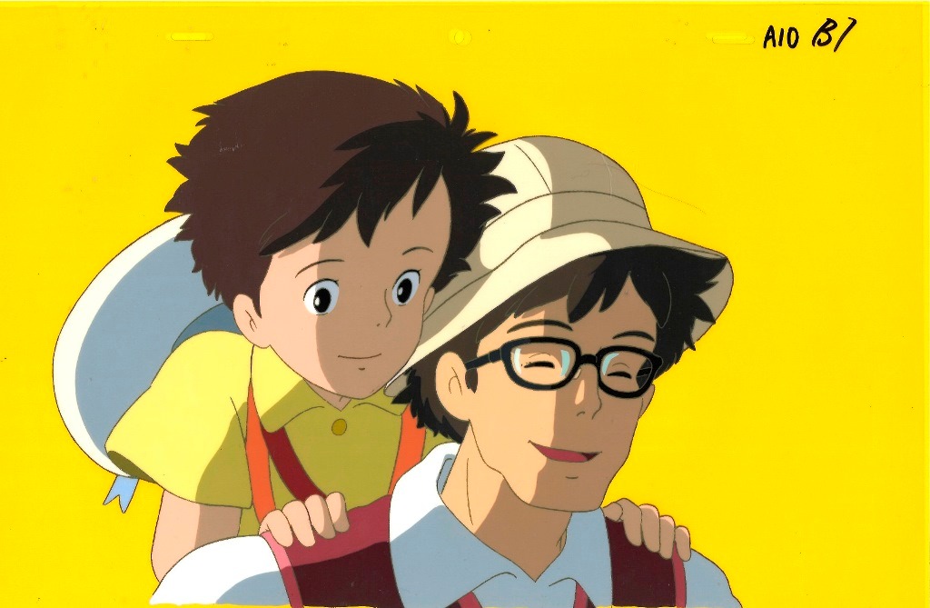 「となりのトトロ」のセル画。