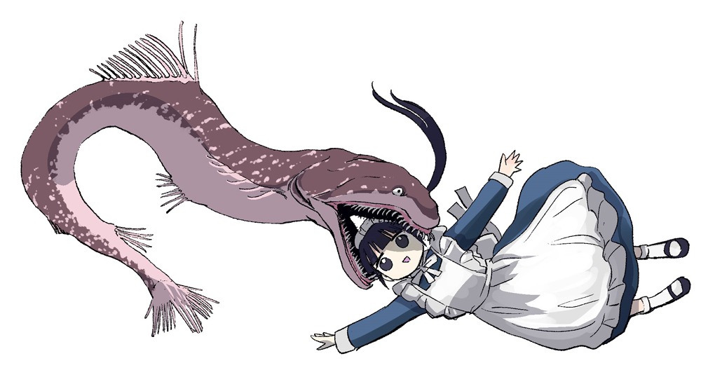 ミズテングとポン子。 (c)矢寺圭太／小学館