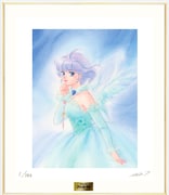 高田明美による「魔法の天使 クリィミーマミ」のイラスト「Celestial Voice」。(c)ぴえろ