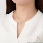 「モチーフネックレス-大倶利伽羅-」使用イメージ。