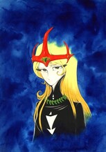 「1000年女王（III）」版画 (c)松本零士