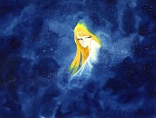 「スターシャ（II）」版画 (c)松本零士