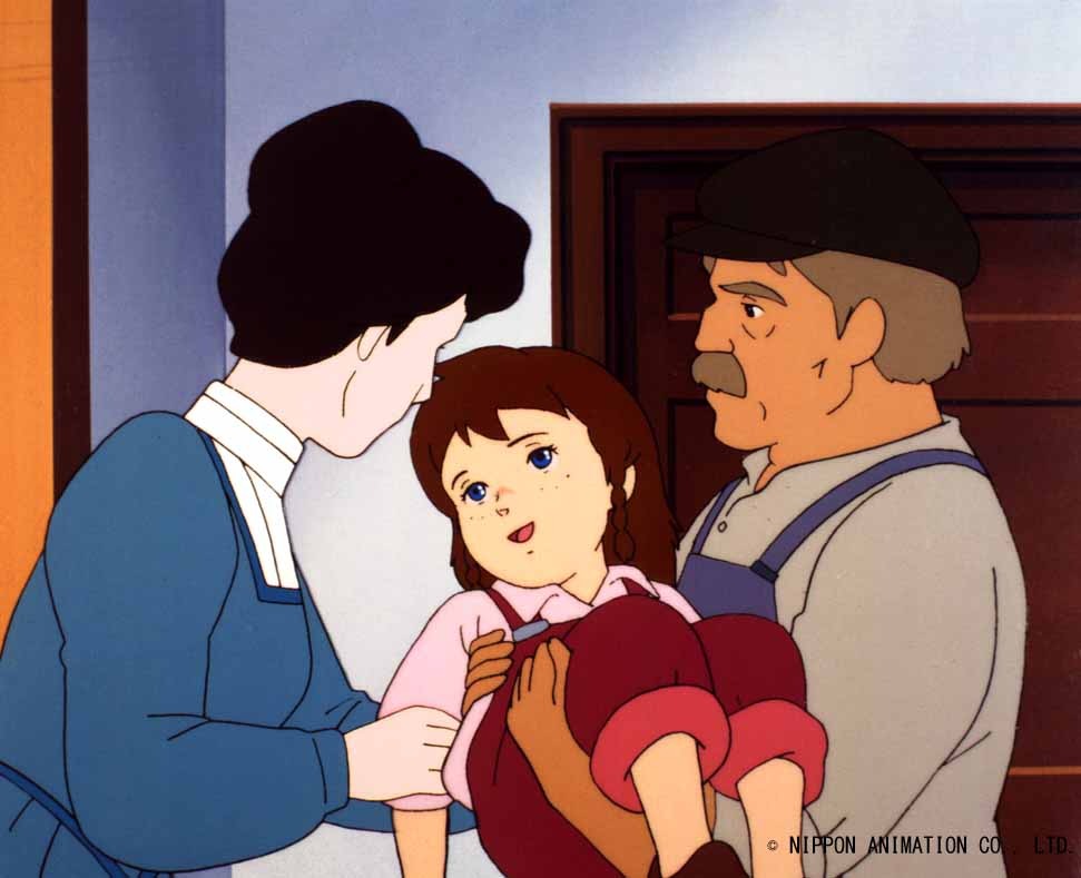 「愛少女ポリアンナ物語」より。