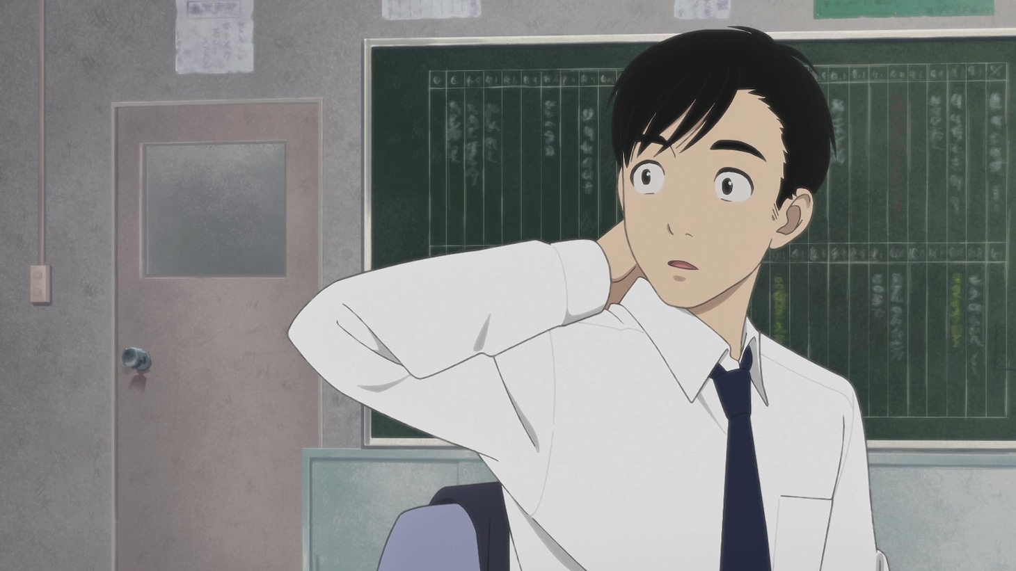 アニメ「どうにかなる日々」のEP2「澤先生と矢ヶ崎くん」より。