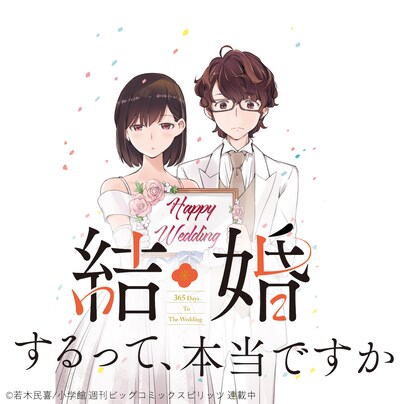 「結婚するって、本当ですか 365 Days To The Wedding」ビジュアル