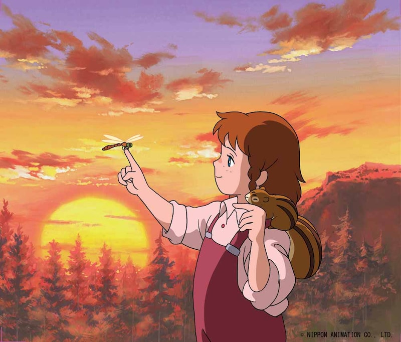 「愛少女ポリアンナ物語」より。