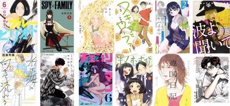 マンガ大賞2020のノミネート作品。