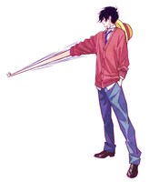 槙ようこが描いたルフィ。