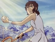 「エースをねらえ！」のカット。(c)山本鈴美香／集英社・TMS