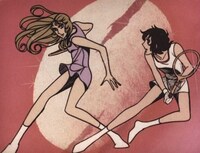 「エースをねらえ！」のカット。(c)山本鈴美香／集英社・TMS