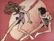 「エースをねらえ！」のカット。(c)山本鈴美香／集英社・TMS