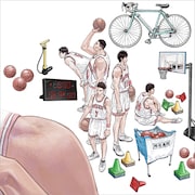 「PLUS / SLAM DUNK ILLUSTRATIONS 2」の裏表紙イラスト。(c)井上雄彦 I.T.Planning,Inc.