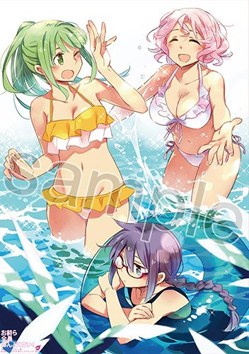 とらのあなで販売される限定版に付属するタペストリー。