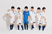 天ノ川学園高等学校フットサル部のキャスト一同。