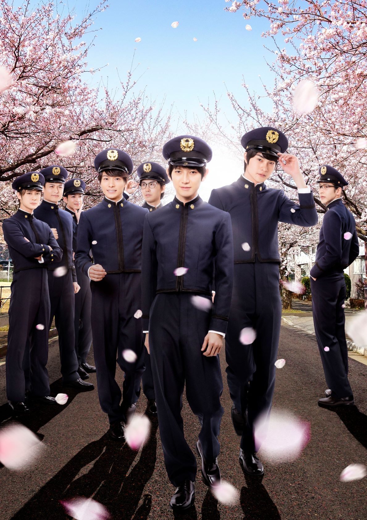 「舞台 あおざくら 防衛大学校物語」メインビジュアル