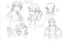 ガガンバーのキャラクター原案。(c)岩原裕二/Project ANIMA