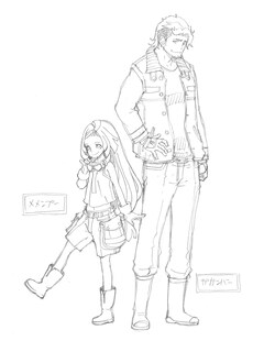 アニメ Sacks Guns 岩原裕二が手がけたメインキャラ4名のキャラ原案公開 コミックナタリー