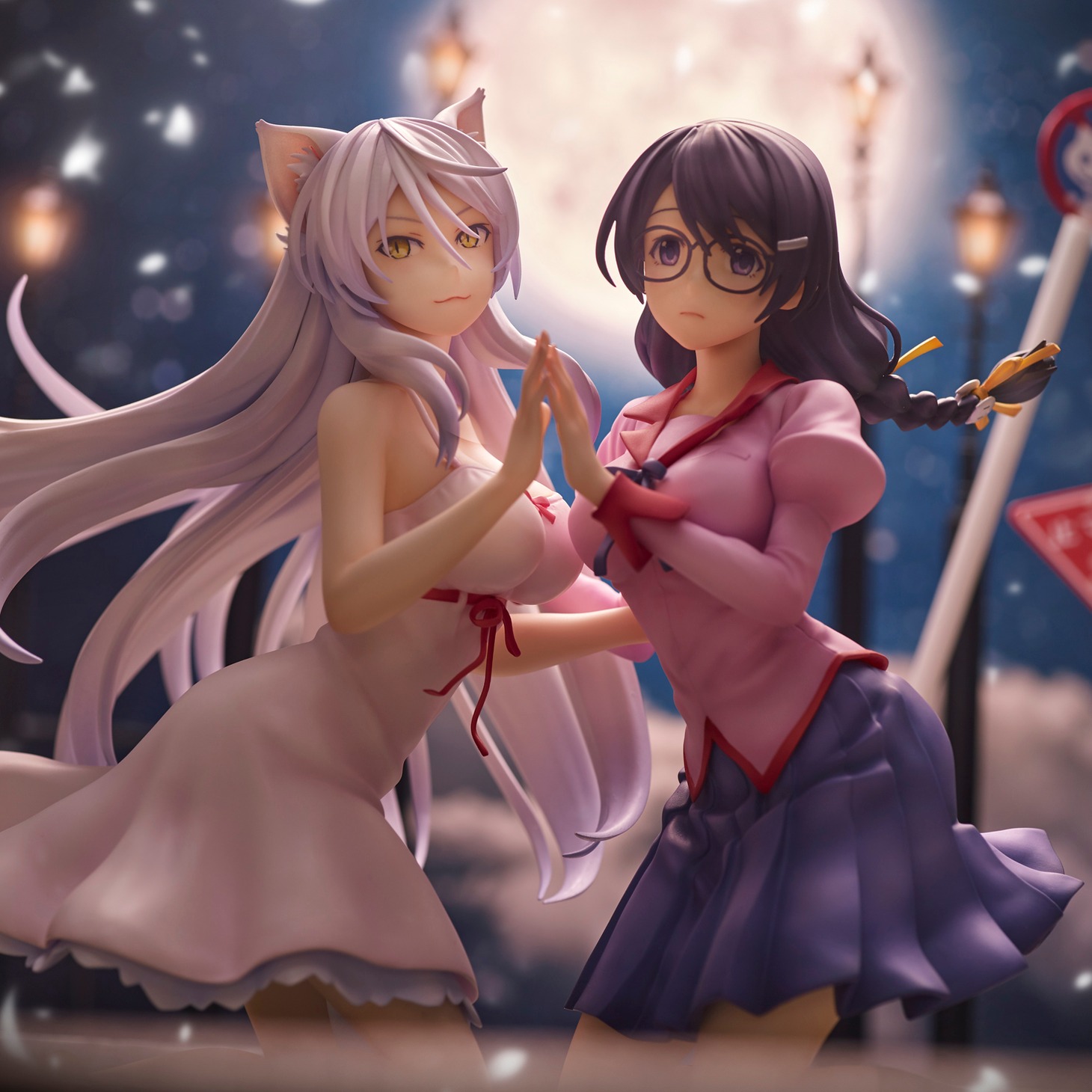 「『猫物語』羽川翼2体セット」