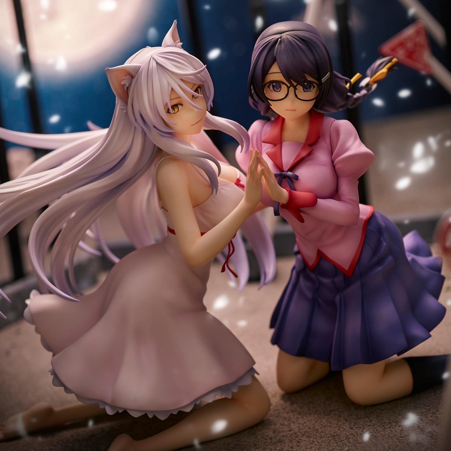 「『猫物語』羽川翼2体セット」
