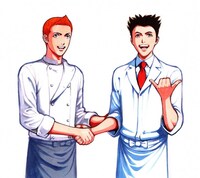 「バンビ～ノ！」の伴省吾と、「寿エンパイア」の松田湧吾。