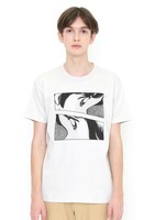 Tシャツ「ほんとだ」の着用イメージ。