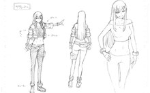 ザクレットゥのキャラクター原案。(c)岩原裕二/Project ANIMA