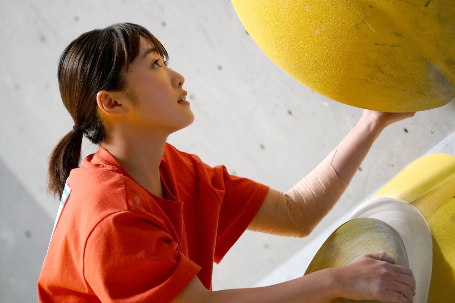 実写映画「のぼる小寺さん」場面写真。