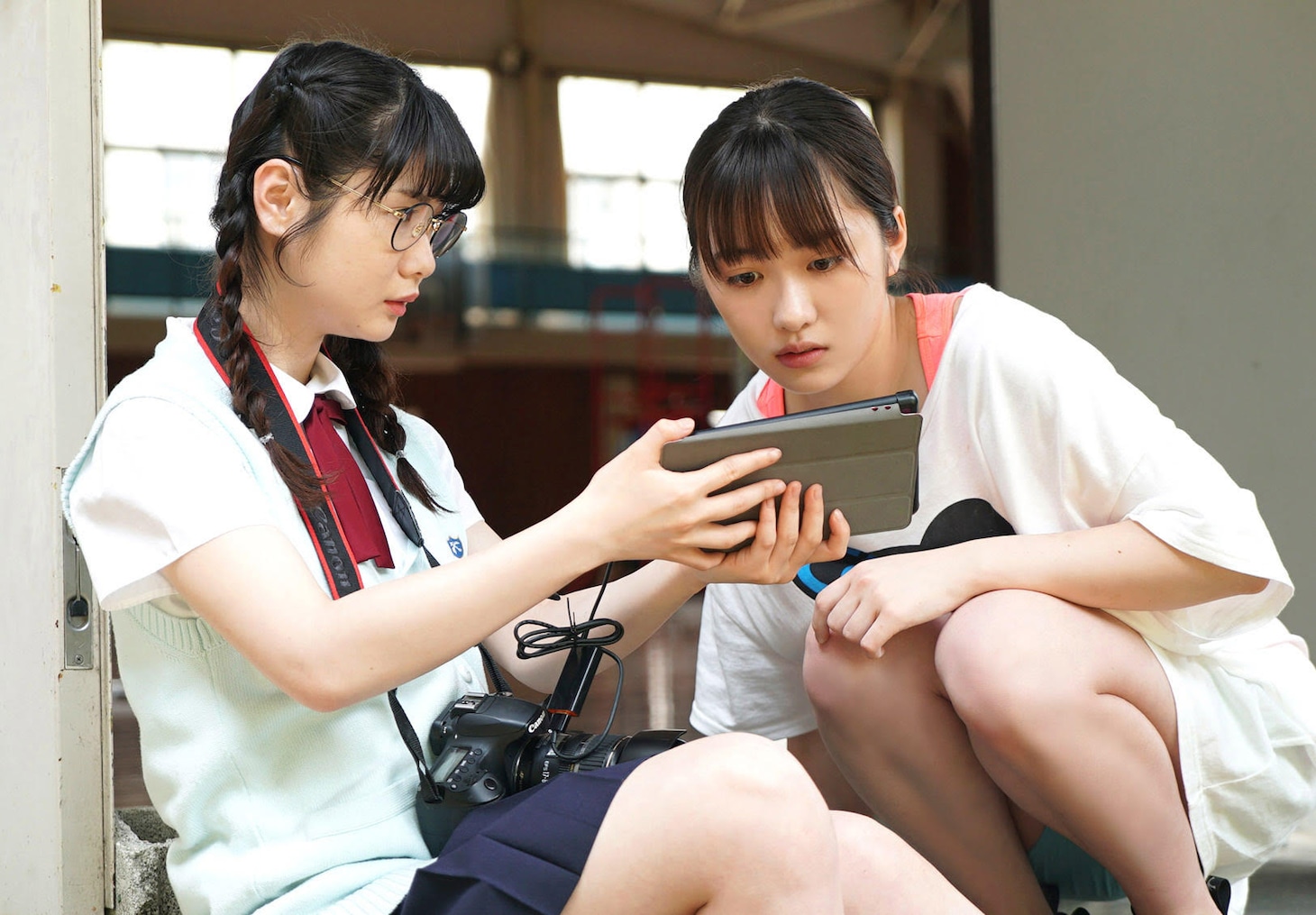実写映画「のぼる小寺さん」場面写真。
