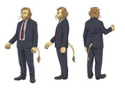 イブキ（CV：楠大典）のキャラクター設定画。