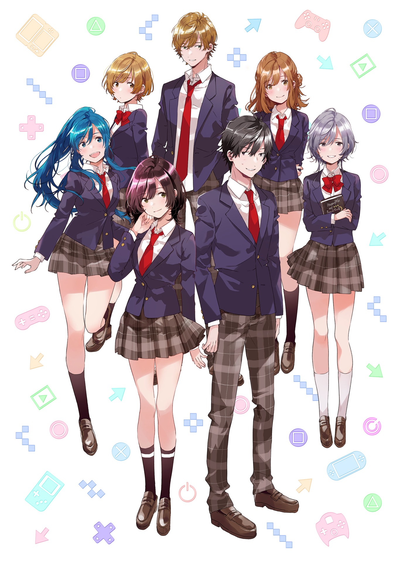 TVアニメ「弱キャラ友崎くん」ティザービジュアル