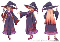 マリー（CV：茅野愛衣）の設定イラスト。