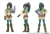 リホ（CV：津田美波）の設定イラスト。