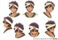 ショウマ（CV：斉藤壮馬）の設定イラスト。