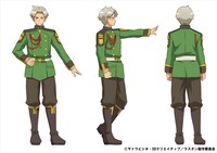 メルトファン（CV：日野聡）の設定イラスト。